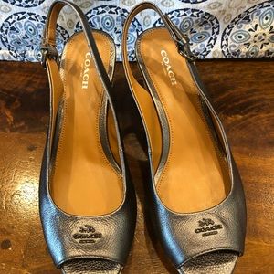 Brand New Coach Wedge Sandal